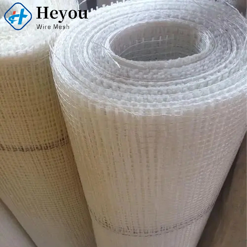 تصدير الصين مواد العزل الحراري الورق صناعة النسيج الشبكي 800 م/لفة مستخدمة في مقاومة التشقق الداخلية