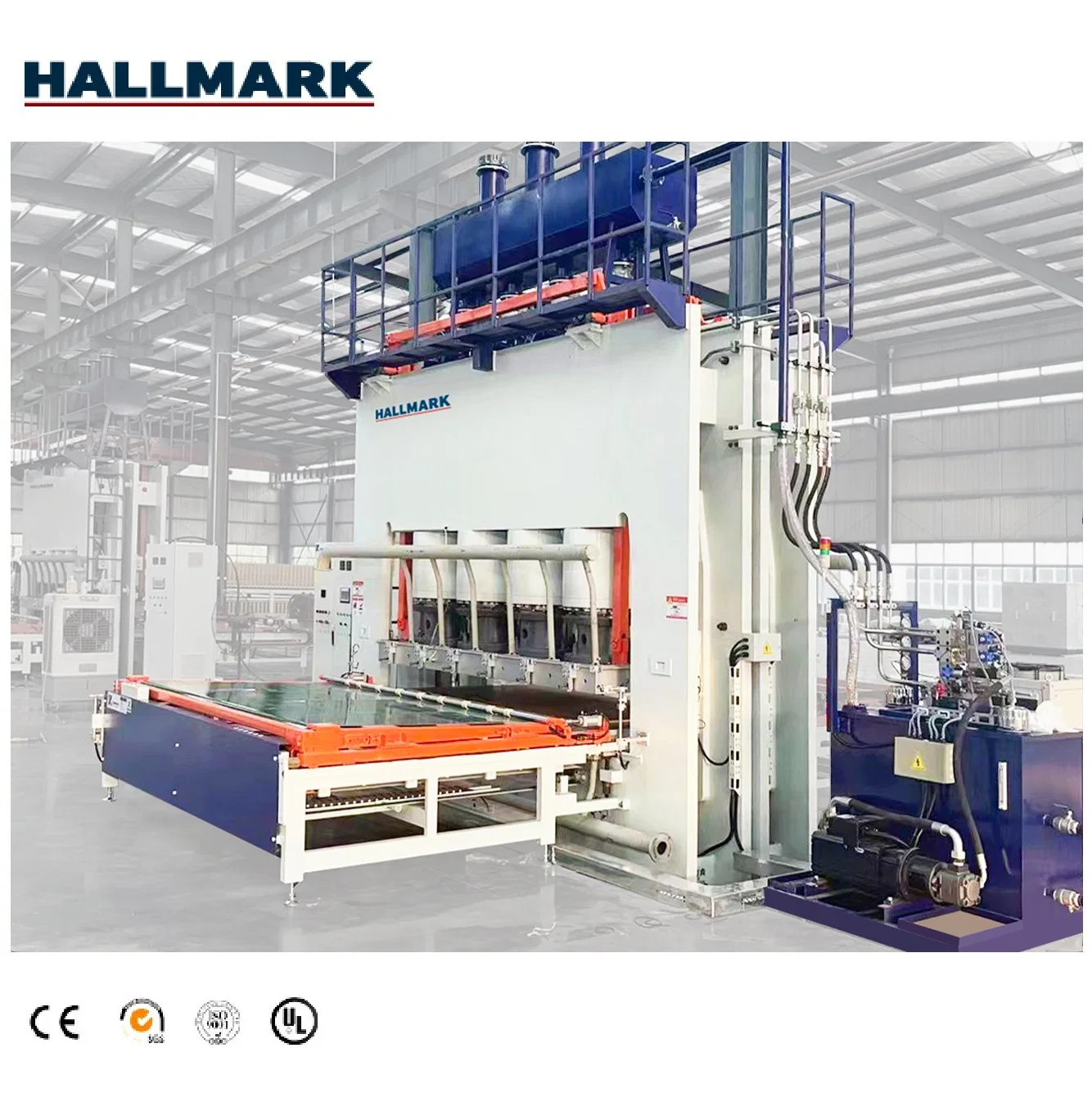 Hydraulic Short Cycle Laminating Hot Press Machine for Melamine Paper Laminate Hot Press Machine