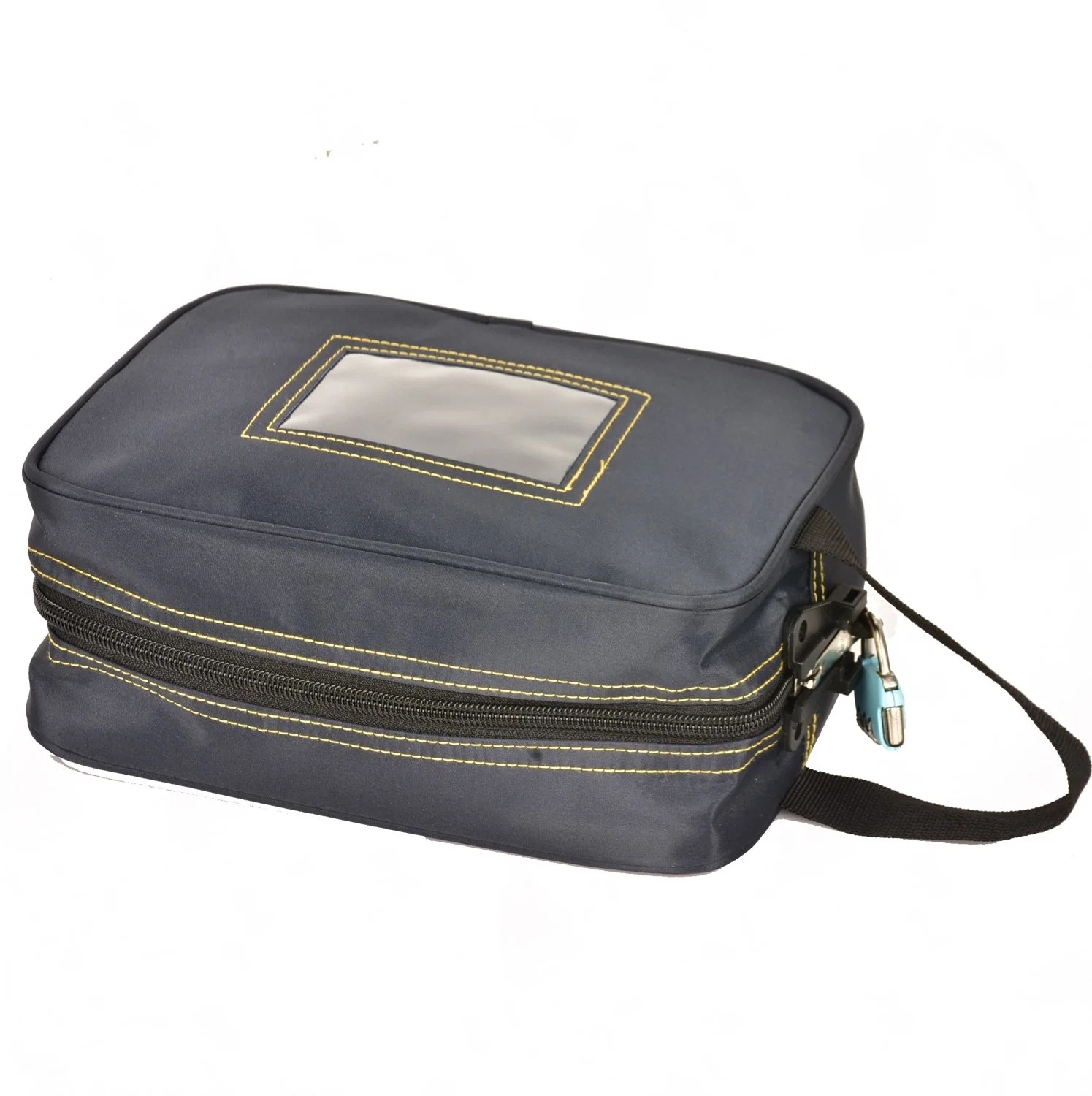 Reusable Secure Tamper Proof Bank Bag with Ziplock Seals