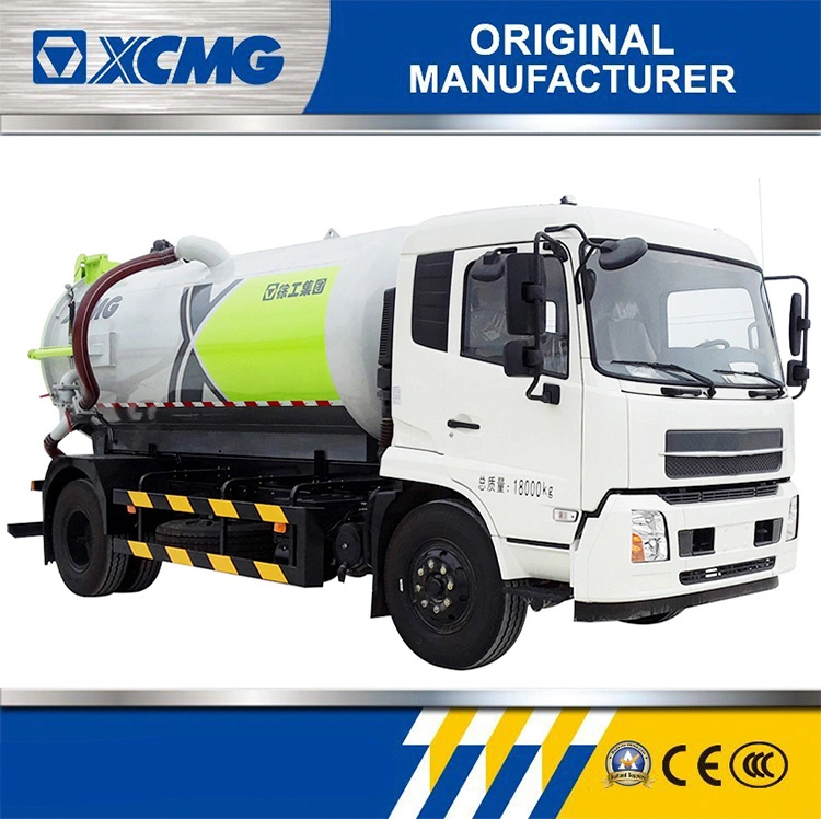 XCMG Official Xzj5120gxwd5 12 Ton Sewage Suction Tanker Truck