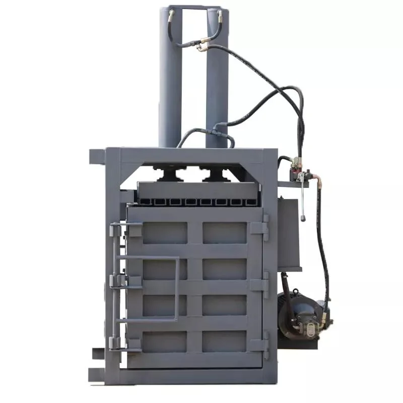 Vertical Scrap Baler Waste Plastic Paper Press Baling Machine /Cardboard Waste Plate Press Machine