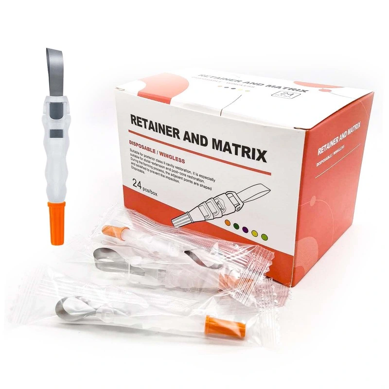 Disposable Dental Retainer and Curved Pre-Contoured Band Matrices Dental Equipment