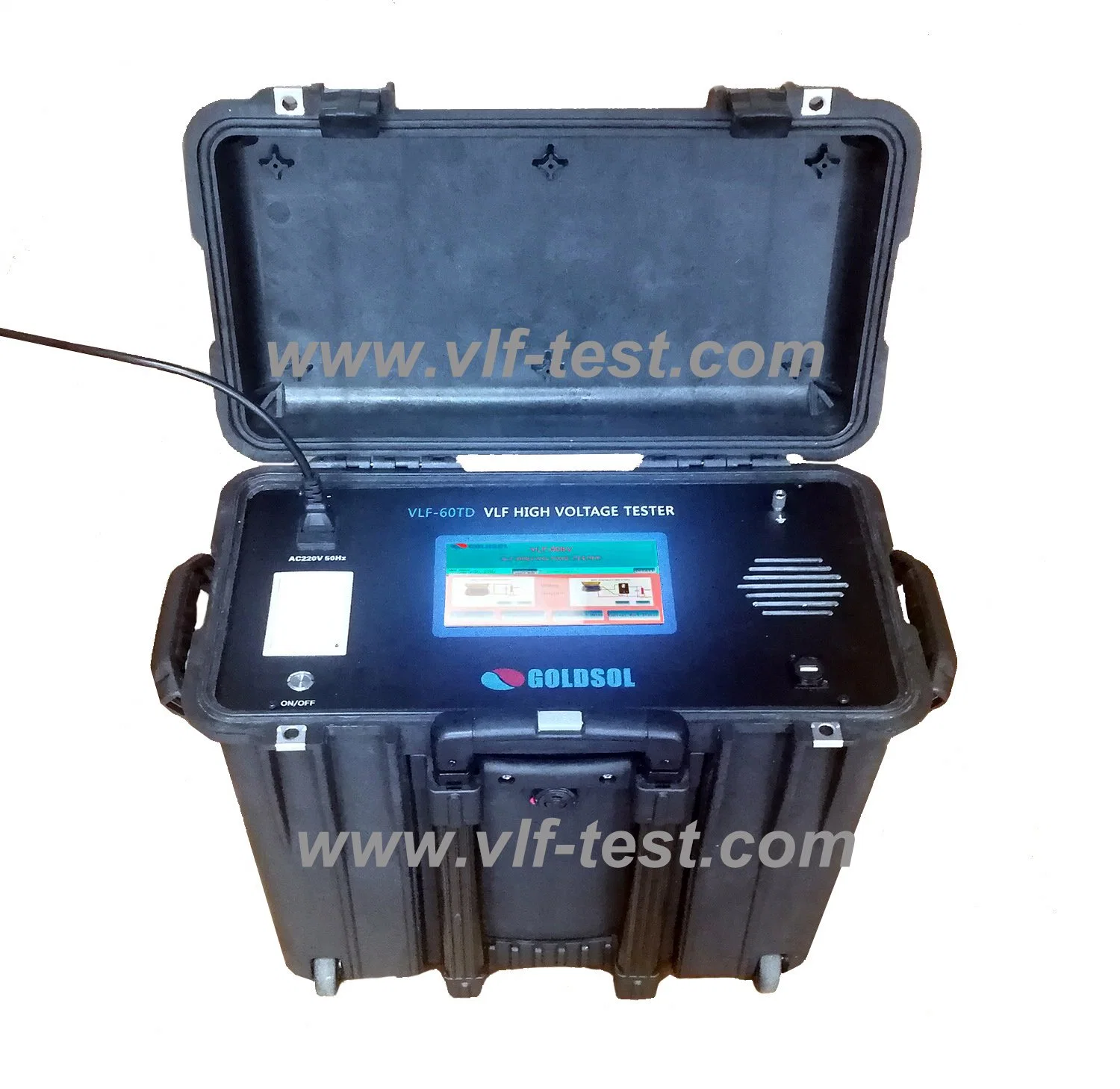 Vlf AC/DC Hipot Testador de alta tensão com Pd &amp; Tangente Diagnostics