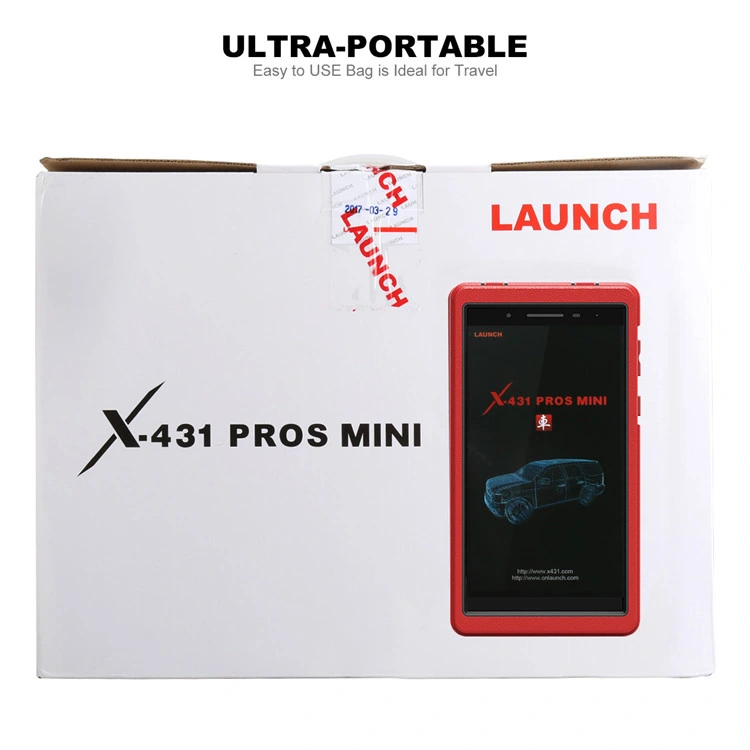 Launch X431 Pros Mini 6.9'' Diagnostic OBD2 Android Lenovo Tablet PC Original Full System with Bt/WiFi Free Update Online