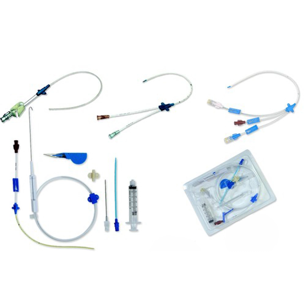 Medical Triple Lumen Medical Triple Lumen Set Cateter venoso central