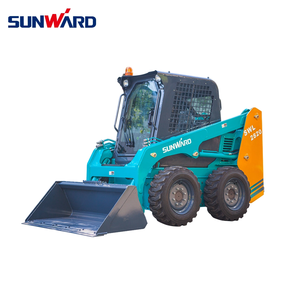 Sunward Swl3230 Hot vender ruedas Mini cargadora compacta de ruedas