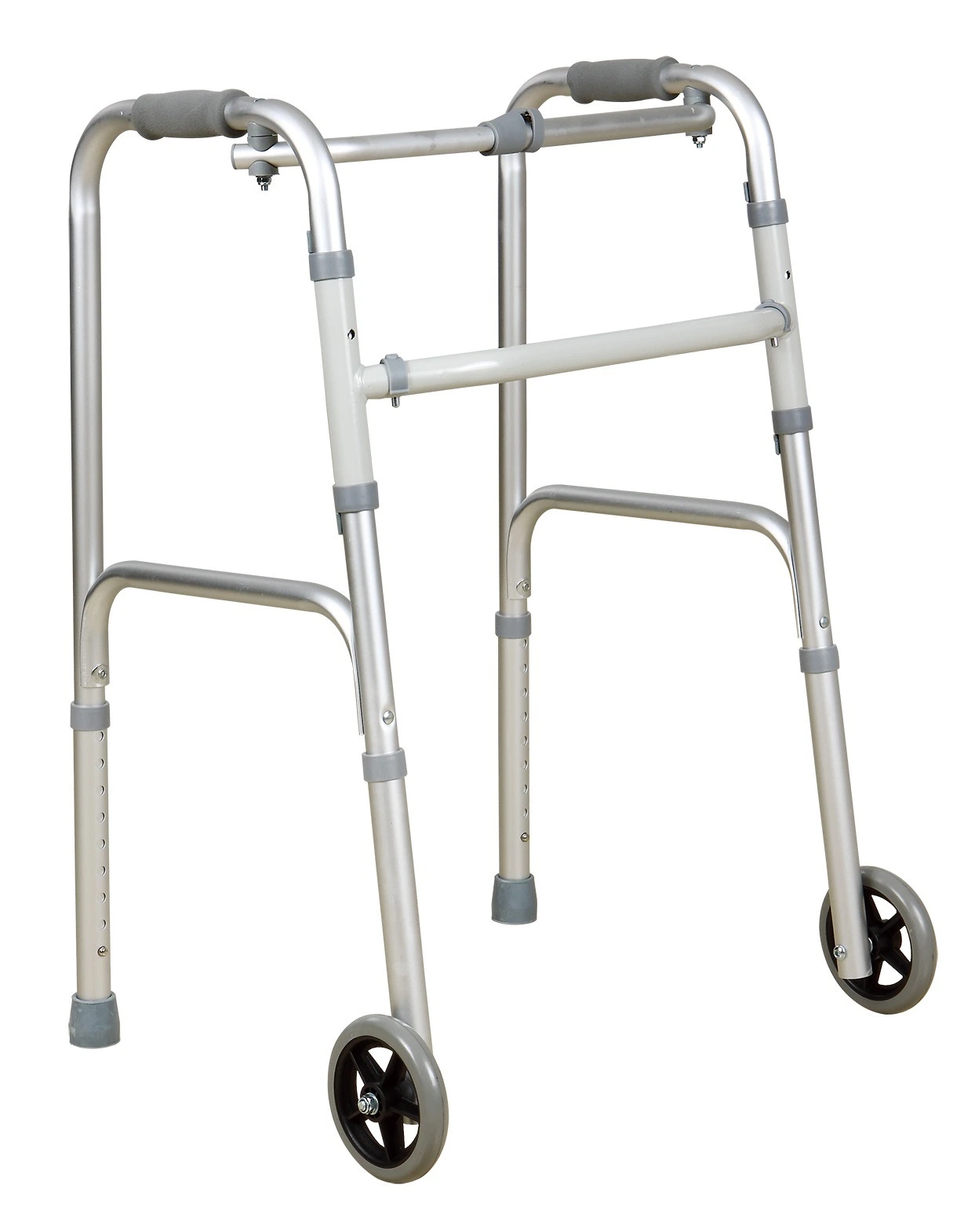 2022 Lightweight Folding Portable Mobility Walker Prices Disabled Adults Walking Aids for The Elderly