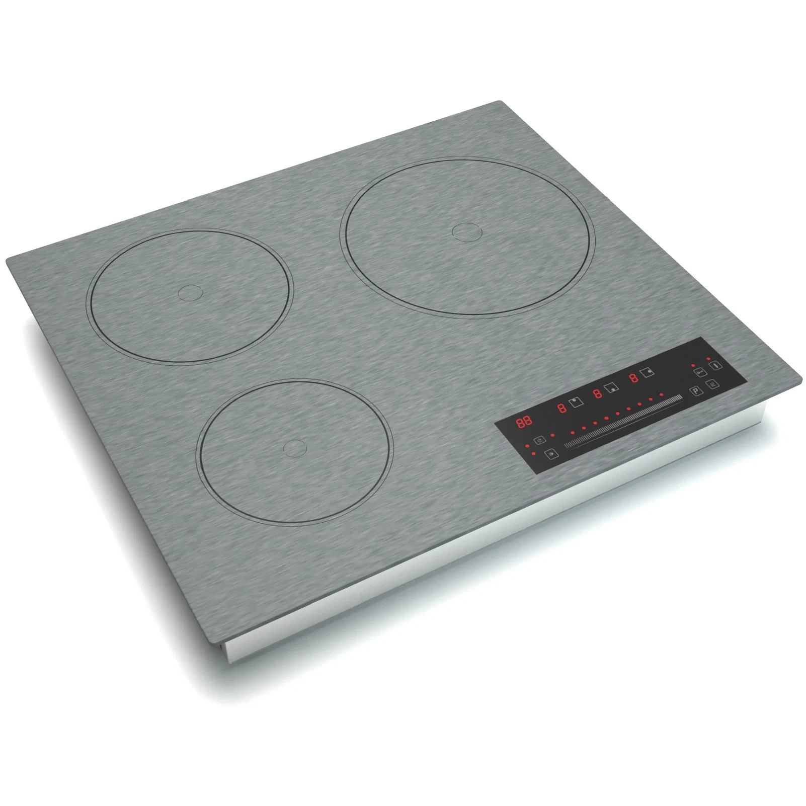 with Painting Clorful Kanger Plate Three Burners Induction Cooker Induction Stove 5.4kw