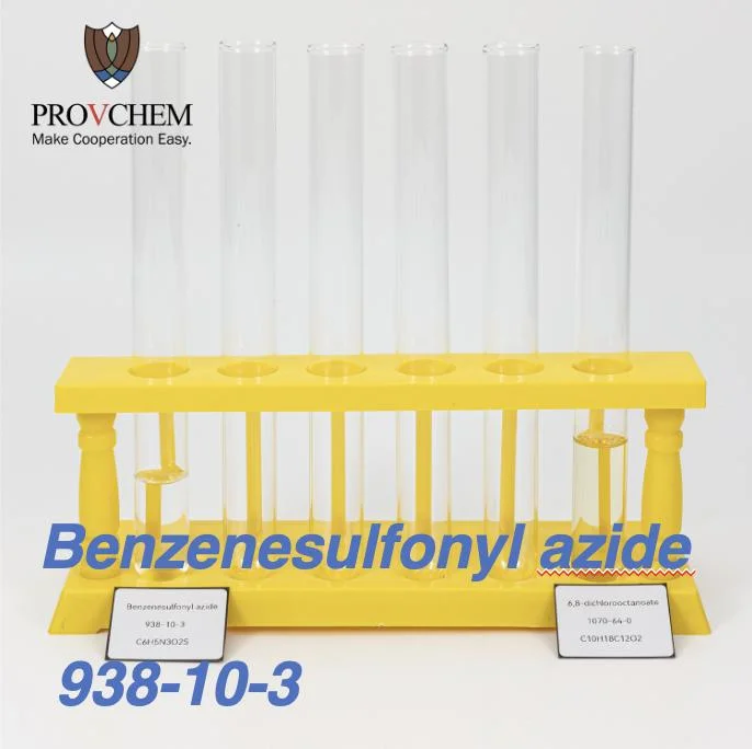 Mejor calidad de líquido transparente Factory Best Seller CAS 938-10-3 Azida Benzenesulfonyl