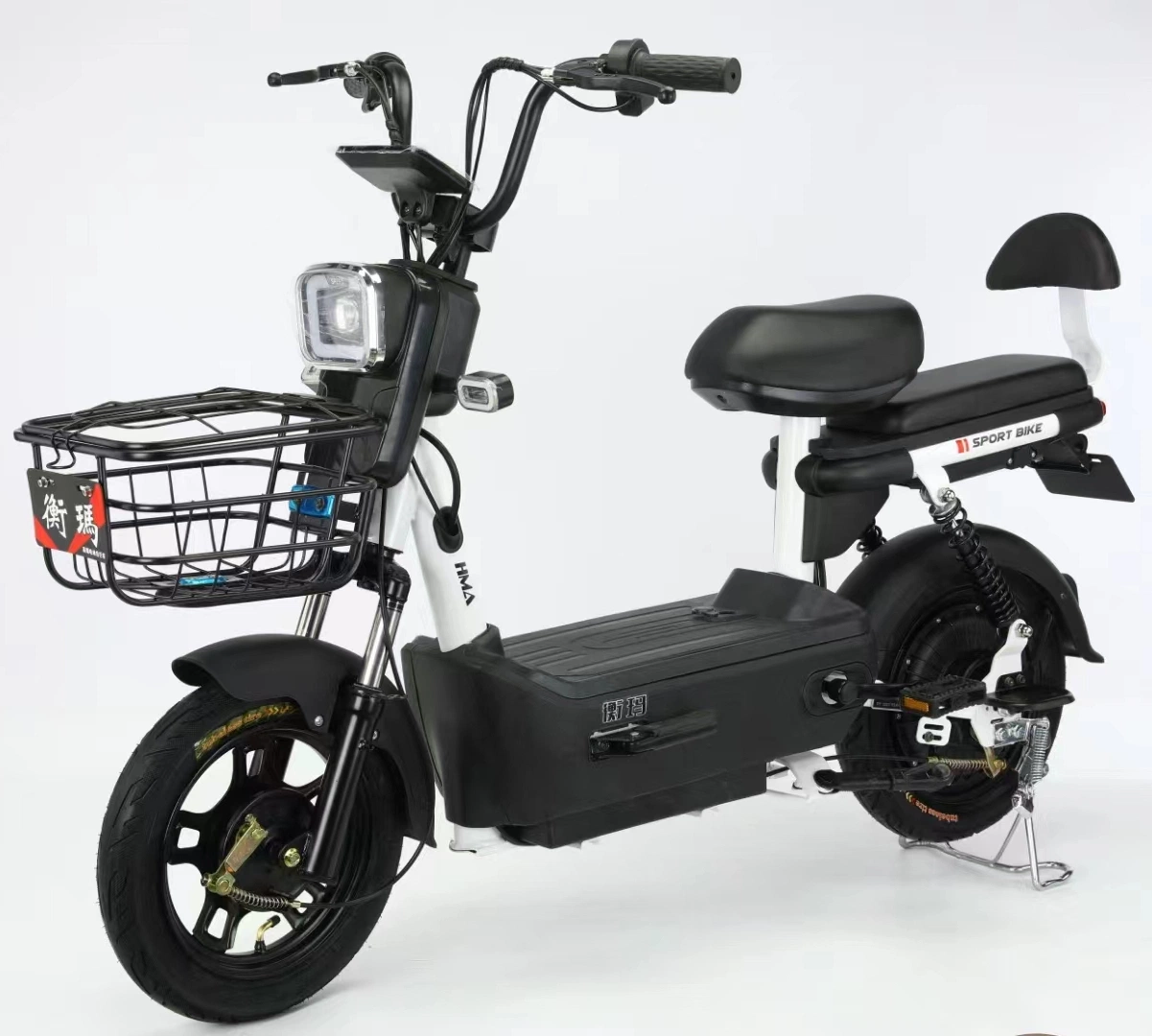 5% Discount 36V/48V/350W Motor Battery E Bike City Bicycle Scooter City Electric Riding with LED Light, Tubeless Tyre China Producing City Bike China Bicycle