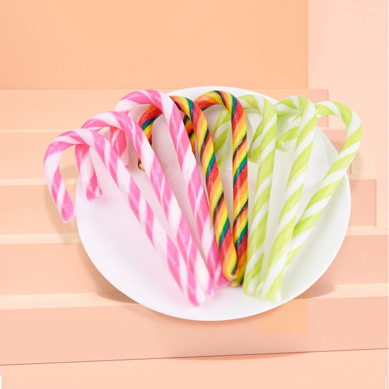 Sweet Mini Sugar Candy Cane Shape Lollies Candy