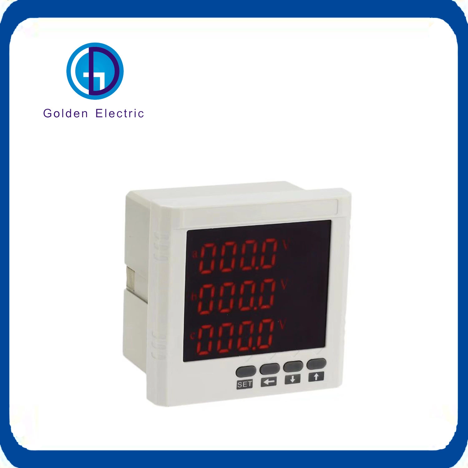 Three Phase Single Phase Digital Panel LED Multi Function Electronic Energy Voltage Ampere Meter