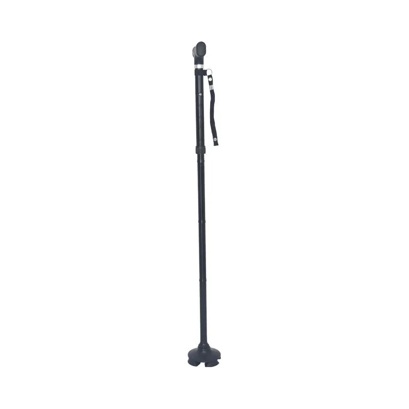 Aluminum Hiking Pole 5 Section Telescopic Foldable Walking Stick for Elderly