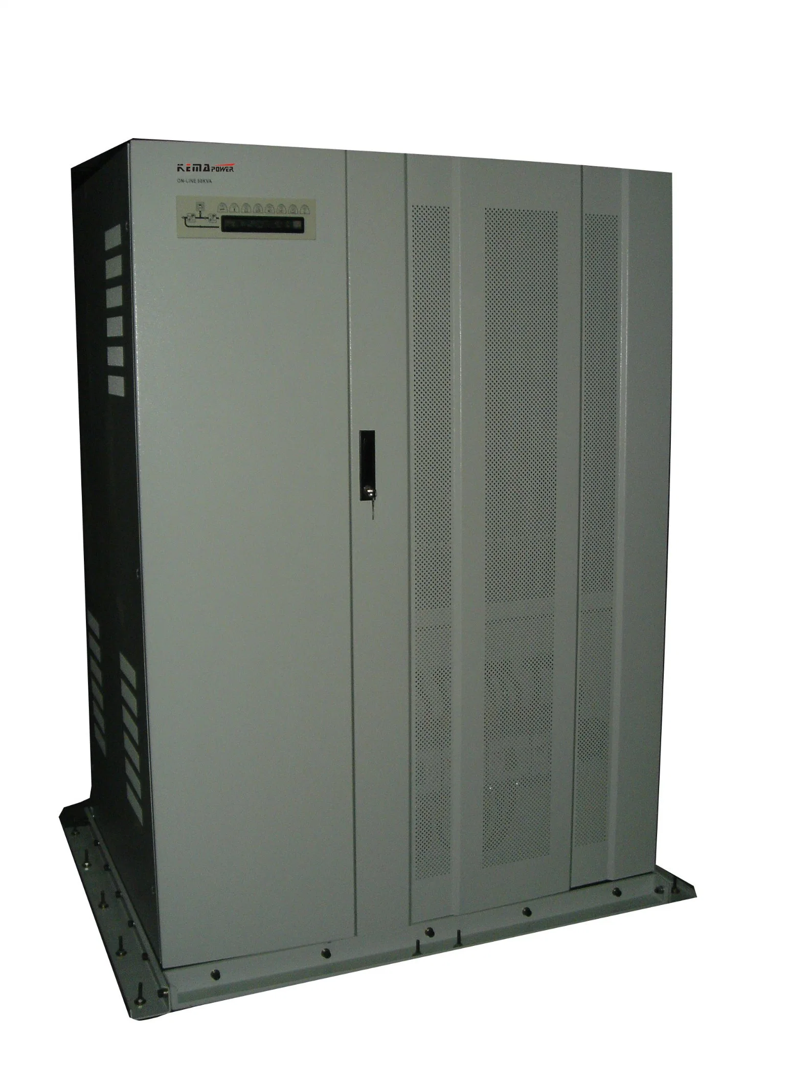 Tc120kVA 3: 1 نظام إمداد الطاقة غير القابل للانقطاع (UPS) بتصميم مزدوج التحويل صحيح على الخط يوفر حماية جميع القدرة