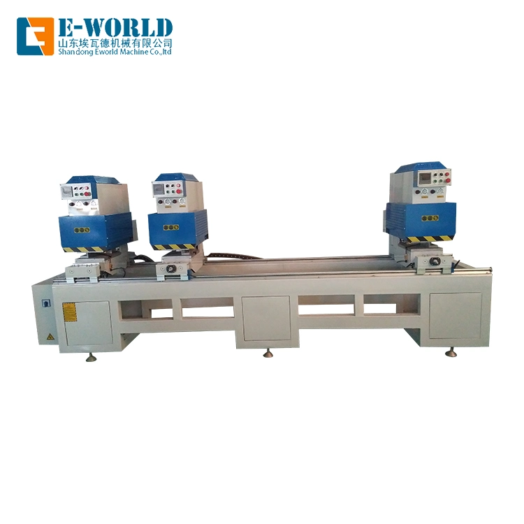 High Efficiency PVC Window and Door Three Head Seamless Welding Machine