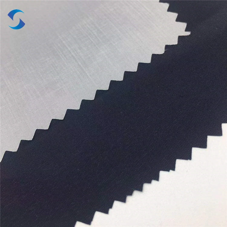 190t 210t 380t Polyester Taffeta Silk Fabric White Water Repellent Fabric Taffeta Lining Fabric