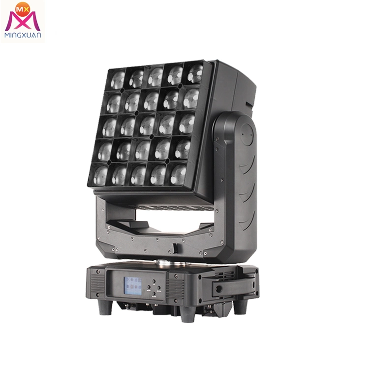 25pcs LED 40W Control DMX moviendo la cabeza 4 en 1 matriz de la iluminación de luz en movimiento