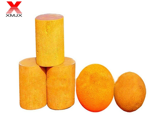 High quality/High cost performance  Pipe Cleaning Rubber Sponge Balls Hard Ball 150mm