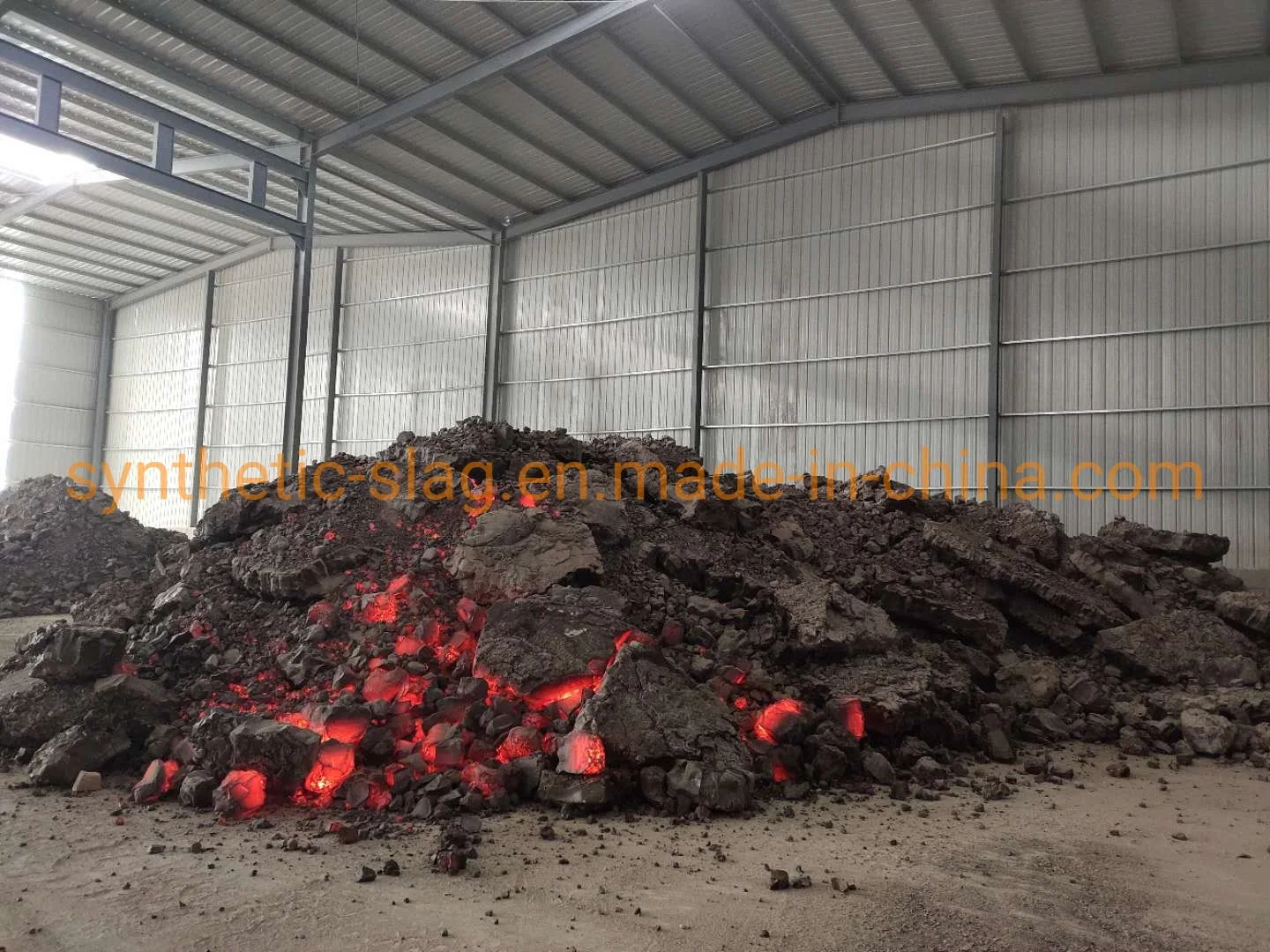 5-30mm Pre-Melted Metallurgical Synthetic Flux for Refining Liquid Steel Al2O3 60%