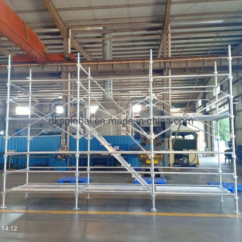 Steel Frame Scaffolding System German Standard Scaffold in Concrete Formwork Construction