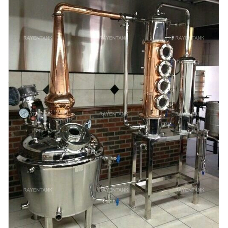 Moonshine Still Pot Still Still Spirits Essential Oil Distill Machine Ethanol Plant Project Alcohol Distillation Equipment