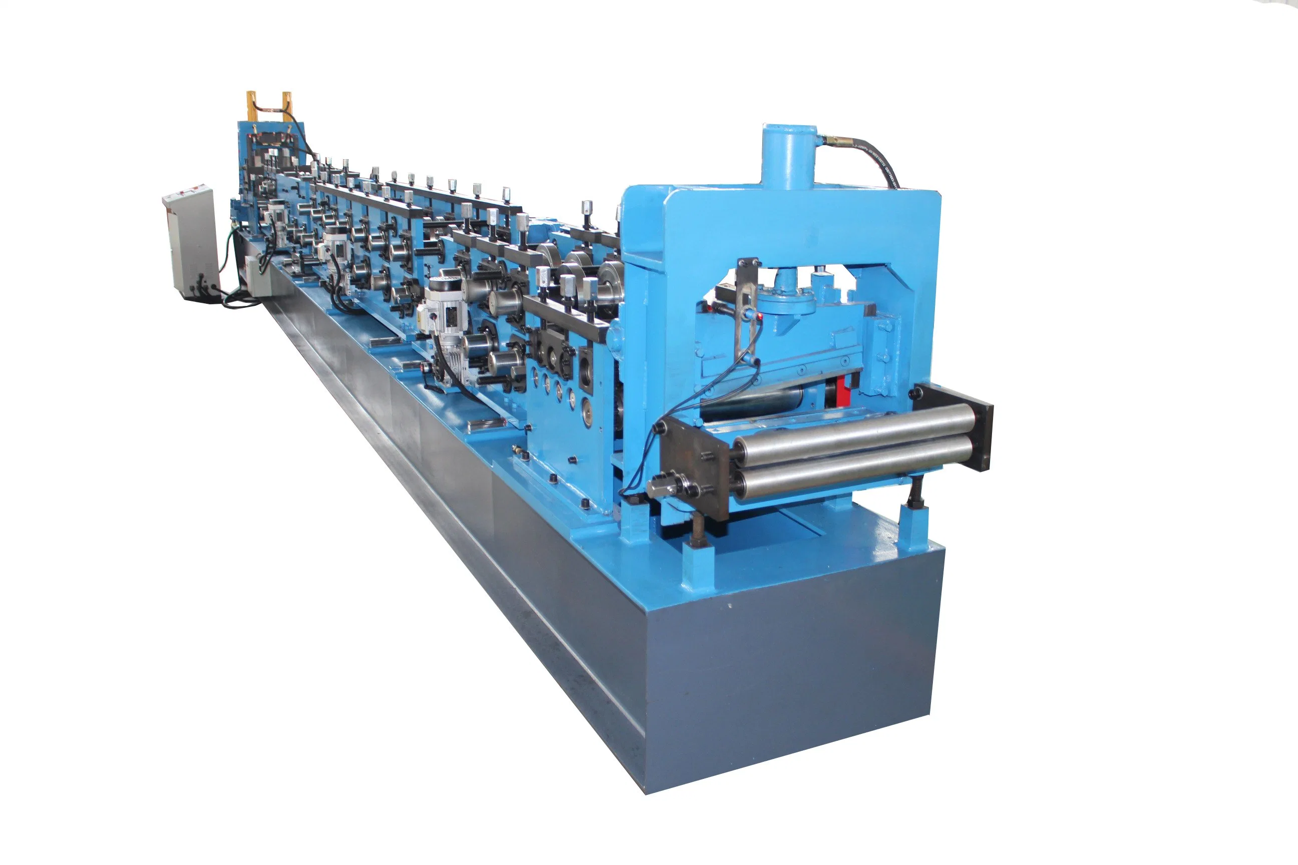 Steel Frame Cu Purlin CZ Interchange Purlin Cold Roll Forming Machine