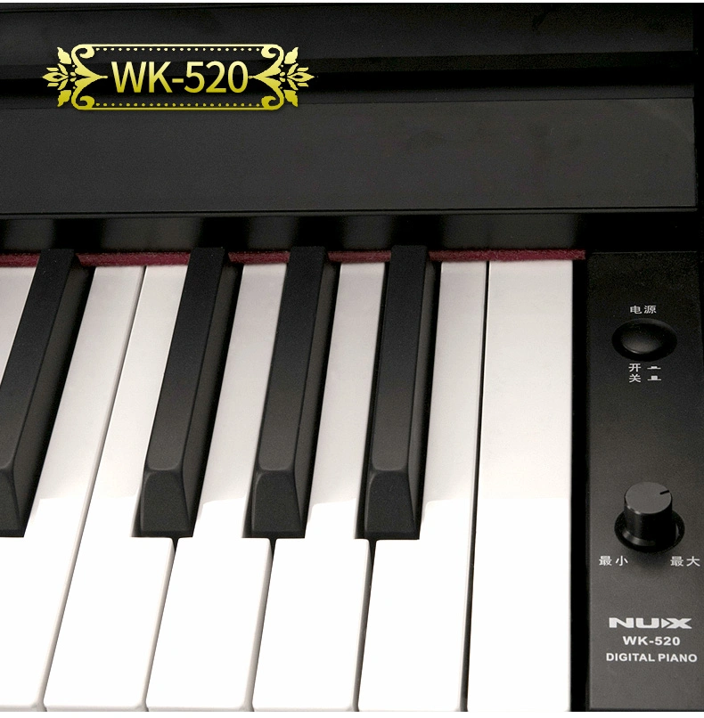 Nux Brand wk-520 88 Keys Digital Piano for Home Intelligent Piano d'éducation