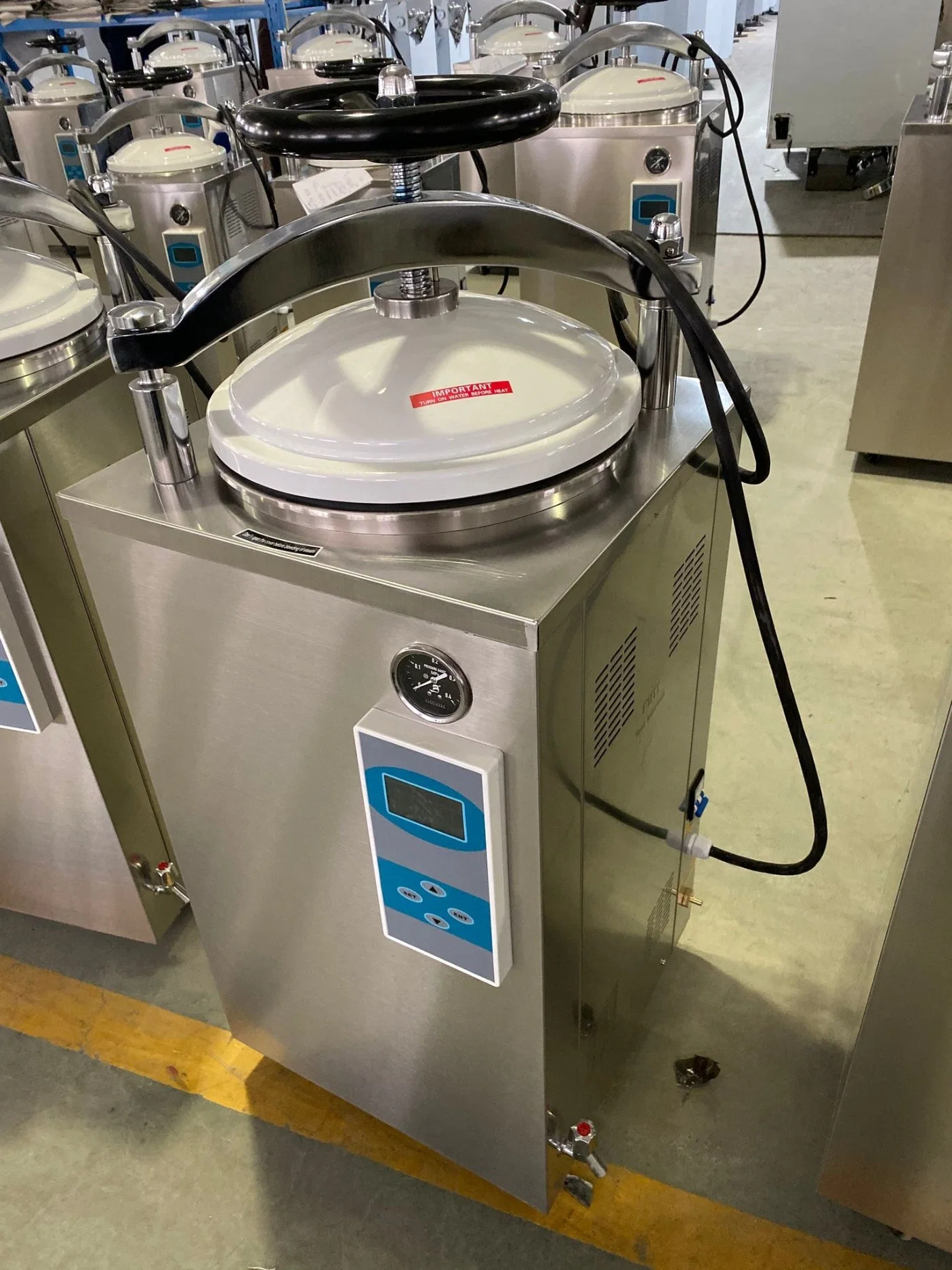 Sada Automatically Vertical Autoclave Medical Machine Sterilizer