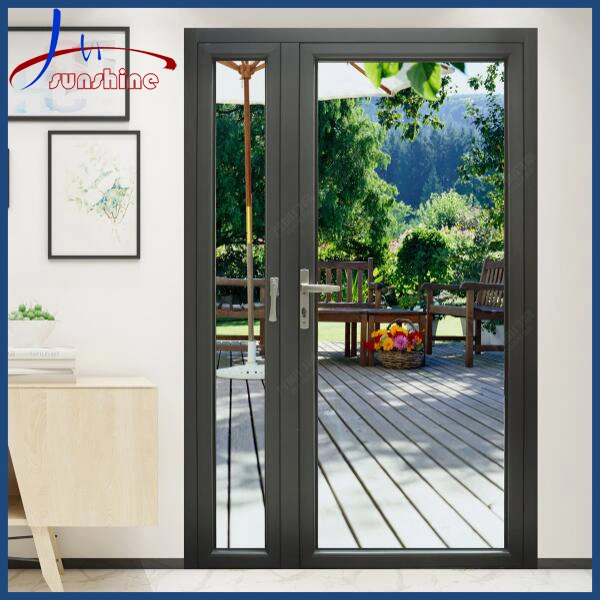 High quality/High cost performance Thermal Break Aluminum Door Double Panel Design