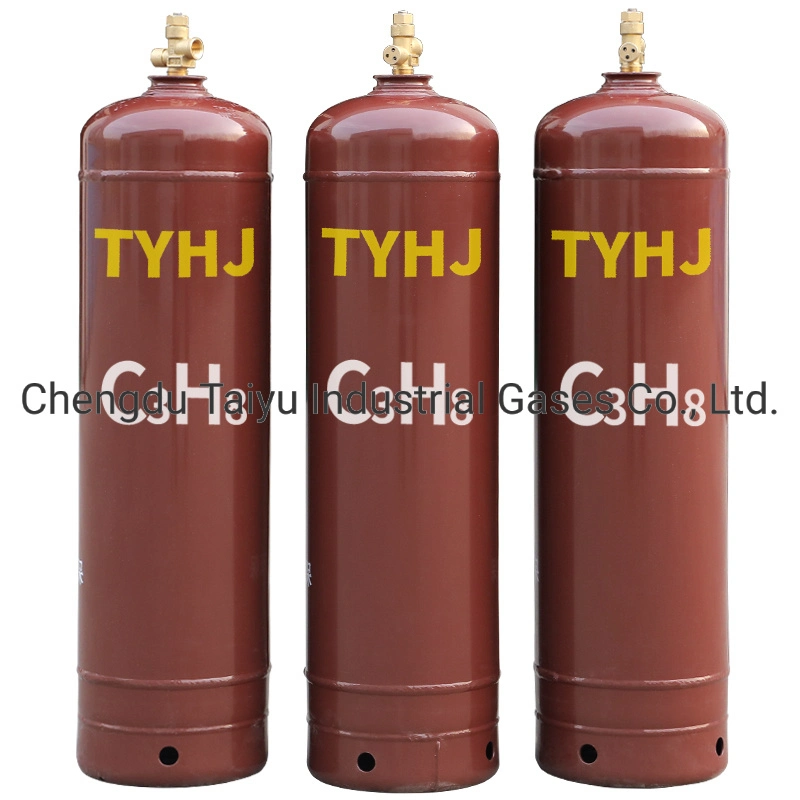 High quality/High cost performance Industrial Grade 40L/ 118L/ 400L/ 800L/ 926L Welded Cylinder Filled Hydrocarbon Gases C2h2/ C3h6/ C4h8/ C3h8/ C4h10/ Butadiene/ Propylene/ Propane