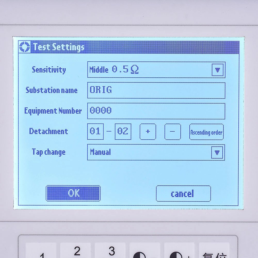 Htbyc-4000 0.5 ~20 Ohm 3 Channels Transformer on-Load Switch Tester