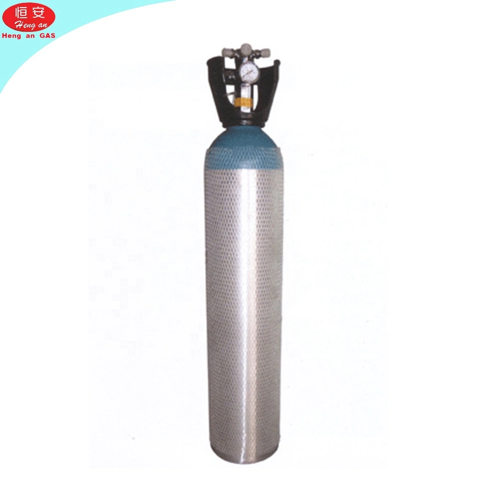 Heißer Verkauf 150bar bis 200bar Aluminium Tauchbecken 0,5-50L Medical Sauerstoffflasche