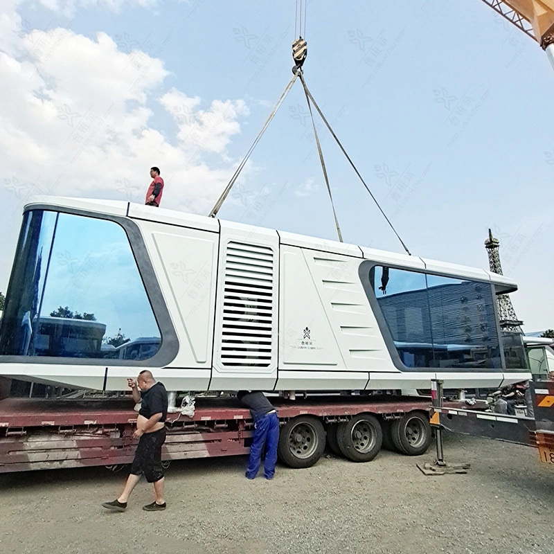 Vorgefertigte Hütte Tiny Space Capsule Container House Homes Hotel für Verkauf