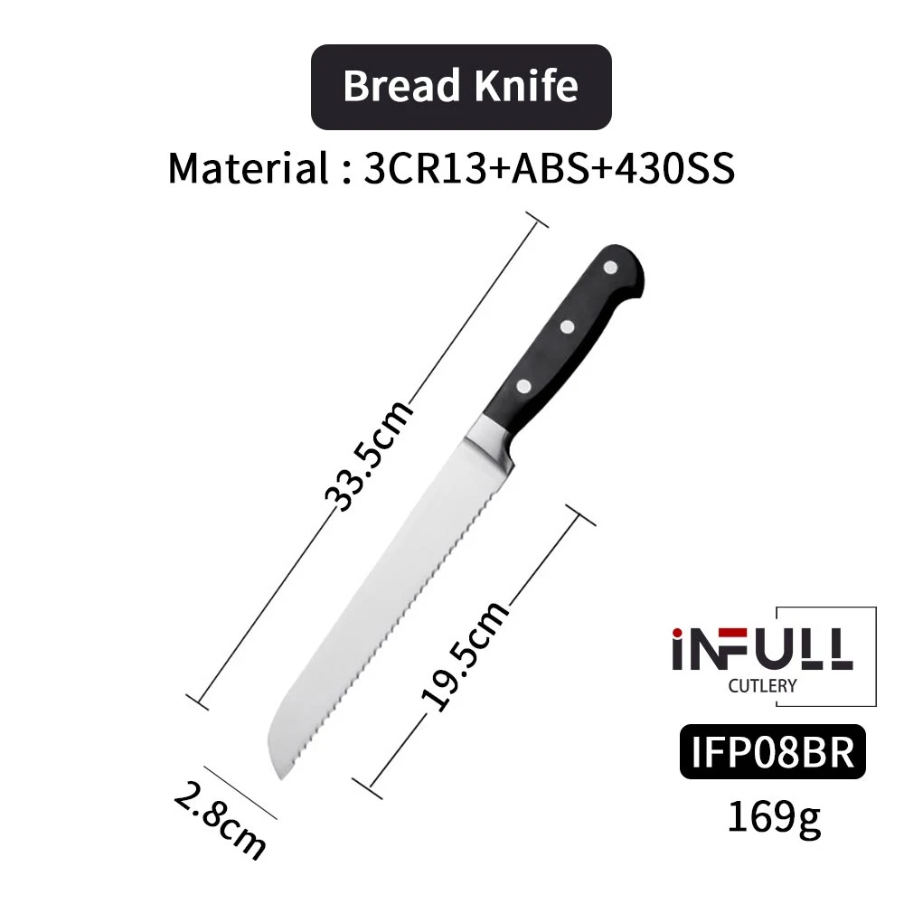 Durable Stainless Steel Kitchen Knives Boning Utility Chef Knife Set