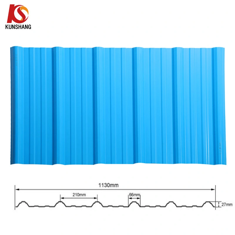 PVC/UPVC feuerfeste Kunststoff-Wellblech Teja