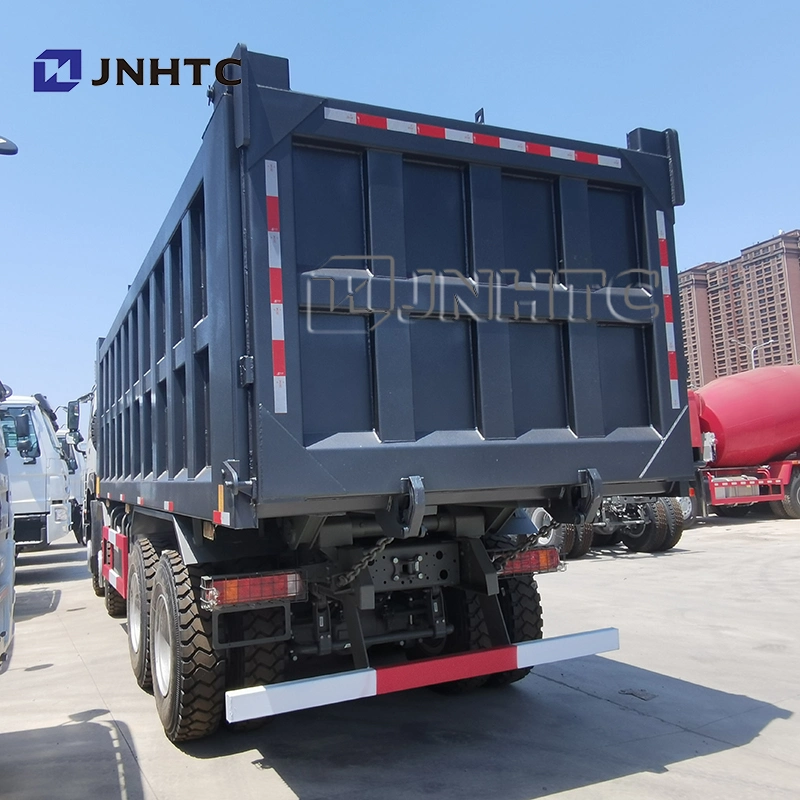 Sino HOWO 8X4 12 Wheeler Dump Box with Hyva Cylinder Hardox Steel 371HP 30cbm Tipper Price