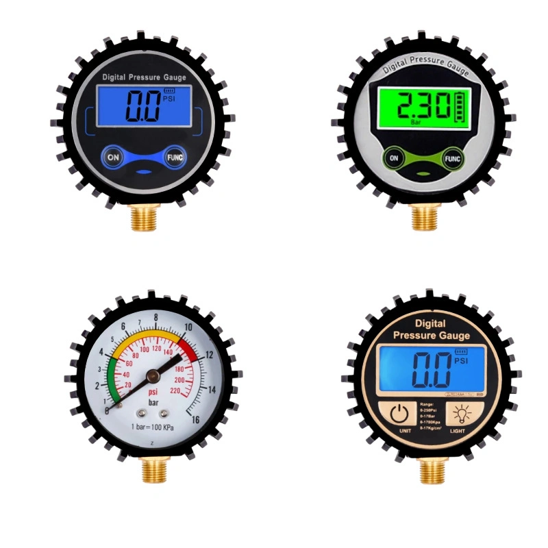 Factory Hot Sale High Pressure Accuracy Tire Gauge Digital Head for Inflator