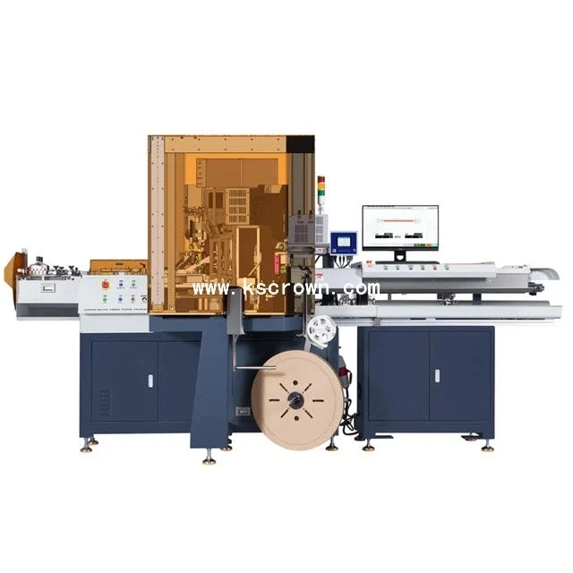 Automatische Drahtbearbeitungsmaschinen Draht Schneiden Streifen Crimp Seal Print Schrumpfschlauch-All-in-One-Kabelmontademaschine