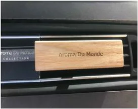 La madera de madera perfumadas Perfume pendientes Ambientador Ambientador difusor de ventilación de coche