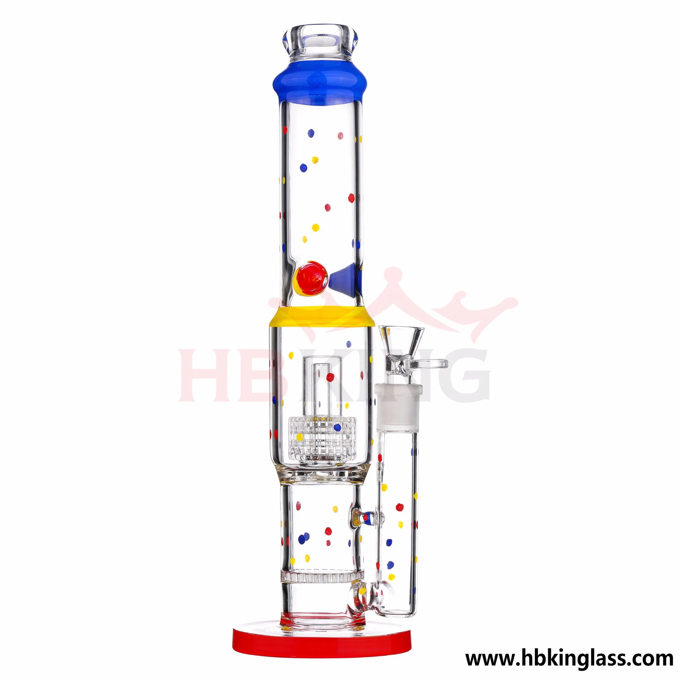 Dos tubos de vidrio de percolador, tubos de agua, tubos de vidrio de fumar de Enjoylife Company