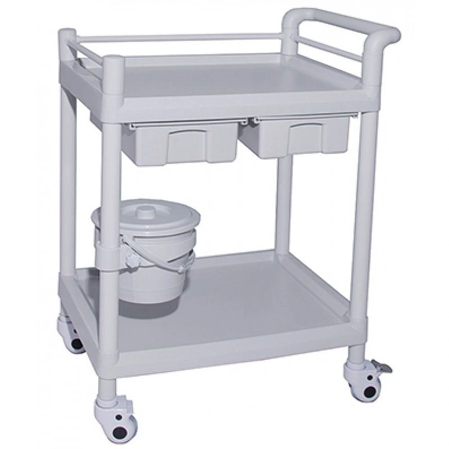 Hospital Medical utilitaire simple instrument de l'équipement médical de laboratoire de trolley Chariot à outils chirurgicaux