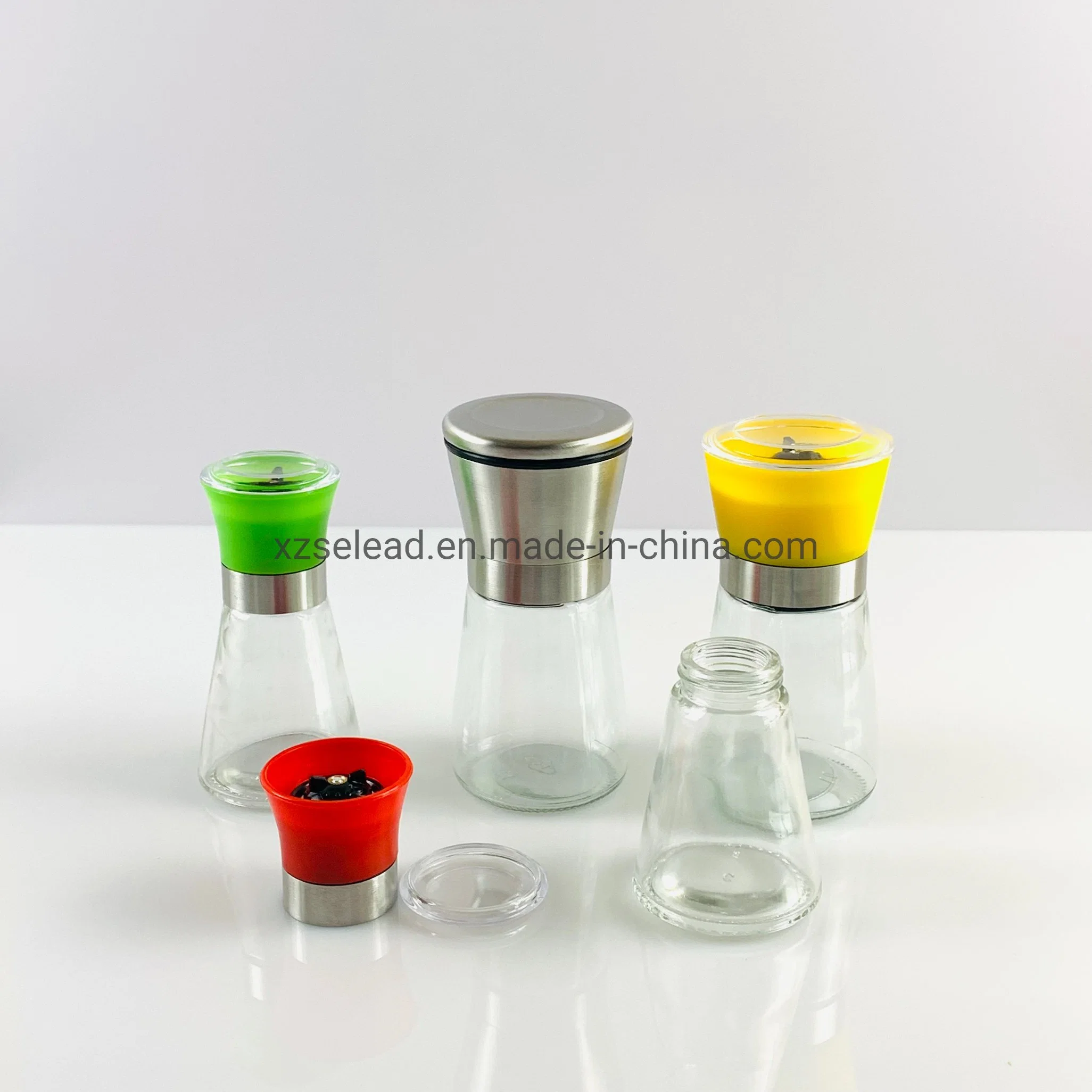 Wholesale Salt Grinder Mill Adjustable Coarseness Ceramic Spice Grinder Shaker