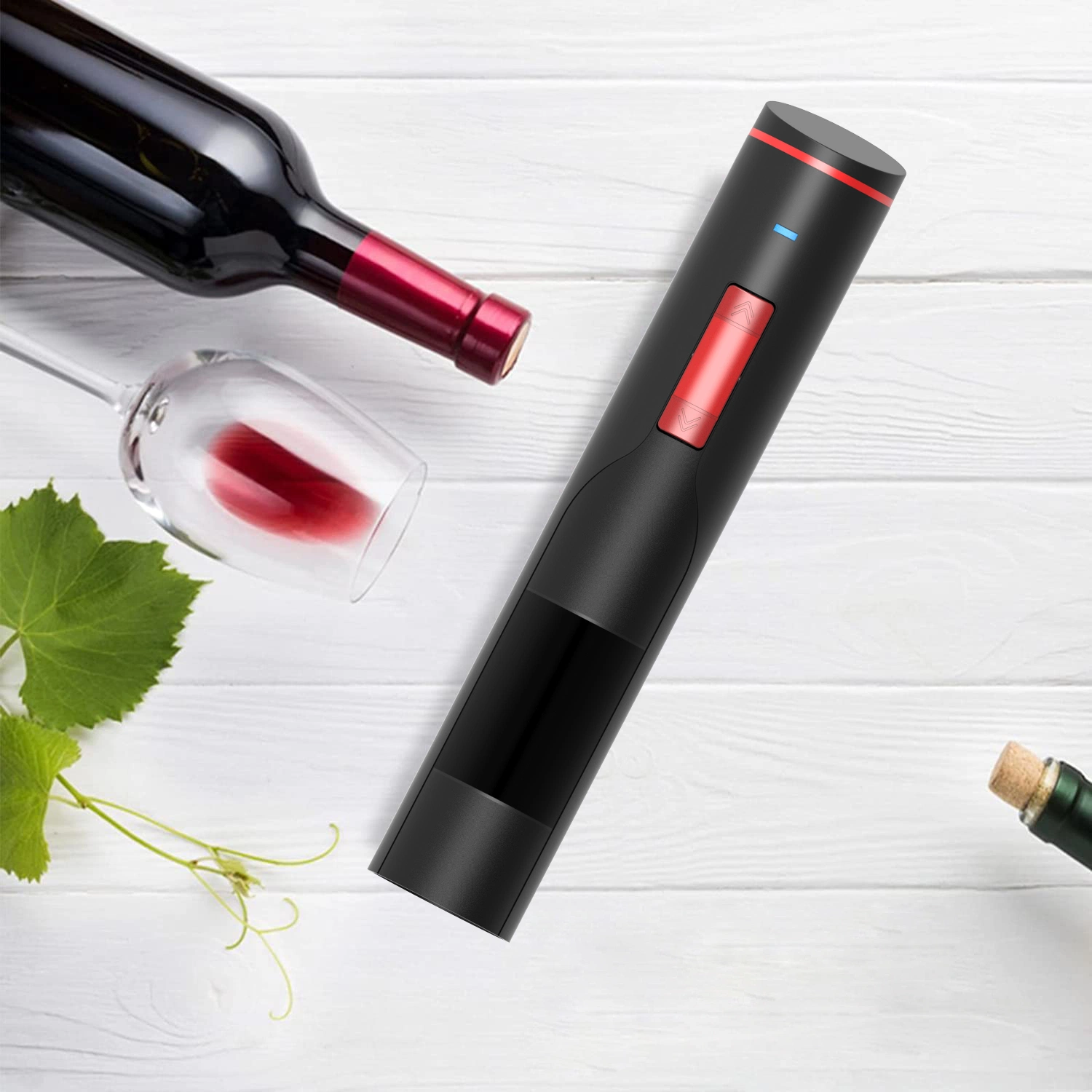 Customized Charging Multifunctional One Button Intelligent Electric Red Wine Bottle Opener