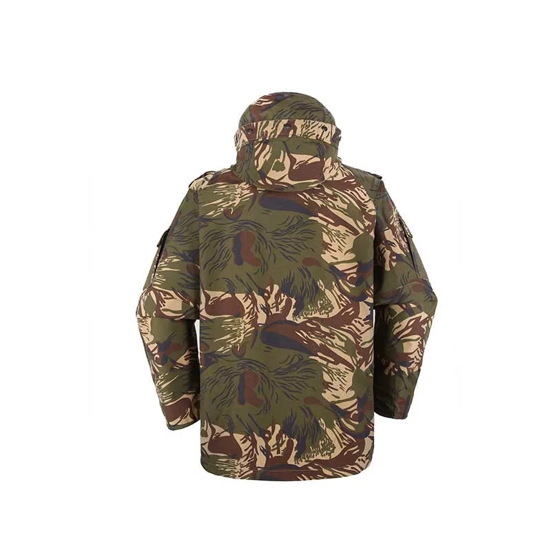 Chaqueta impermeable con capucha de invierno Ejército Mens táctico militar de camuflaje chaqueta