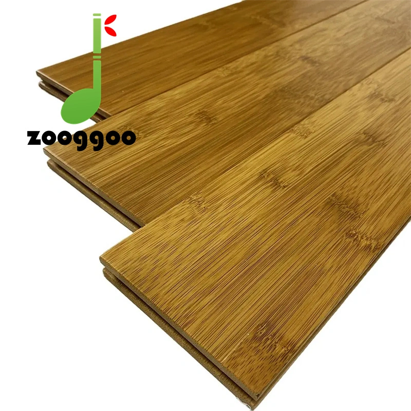 Factory High Density Solid Bamboo Hardwood Flooring Strand Woven Bamboo Flooring