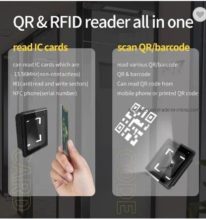 1D 2D QR Code Barcode Scanner Q300 desktop QR Bracode reader