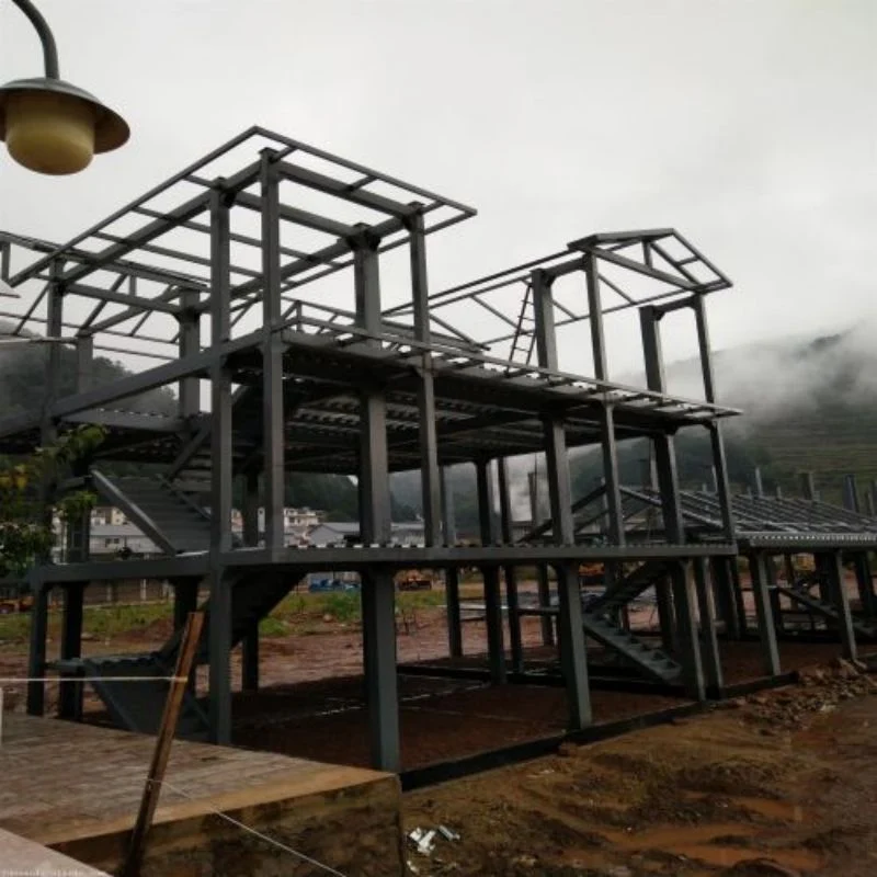 Bridge Frame Part Prefab House Prefabricated Steel Structure with High quality/High cost performance 