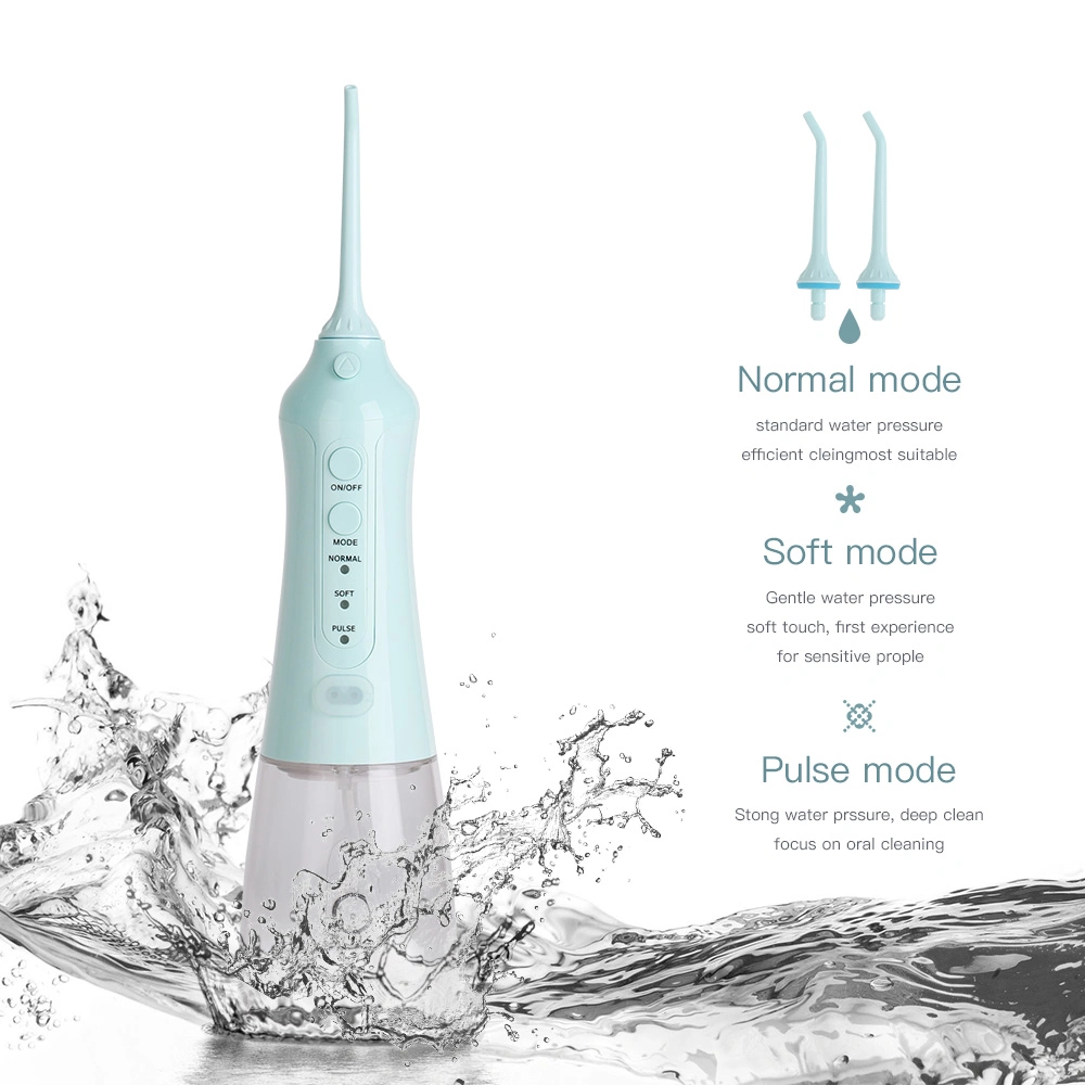 5 Modes 320ml Rechargeable Portable Water Flosser Cordless Dental Irrigator Oral Water Jet Teeth Cleaner