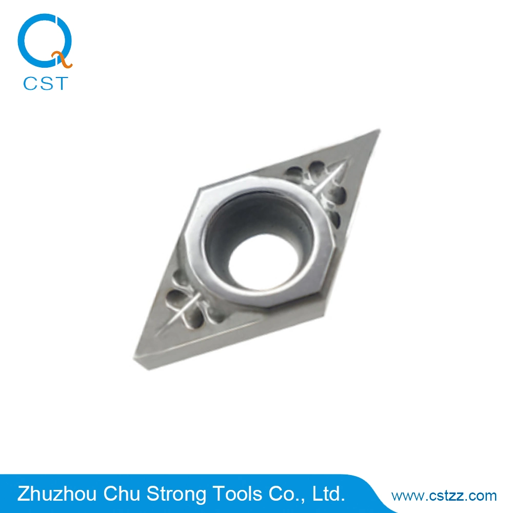 Tungsten Carbide Insert DCMT070204 for processing stainless steel turning tools DCMT series