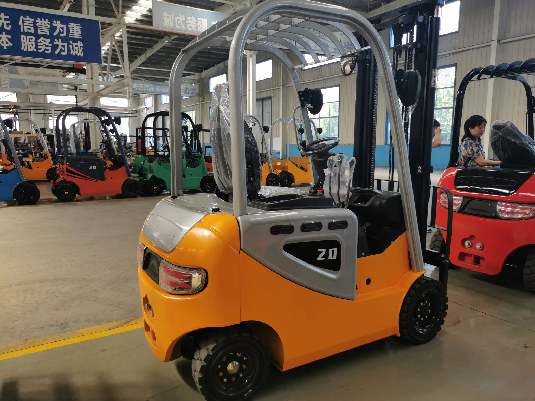 Electric Forklift DC Motor or AC Motor Is Optional 1~3 Tons